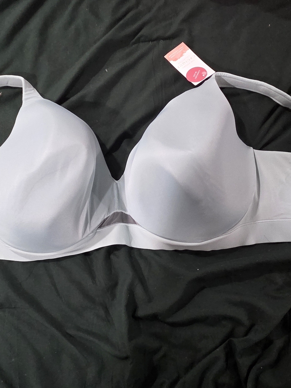 Seamless Light Blue Everyday Bra - Comfortable Support